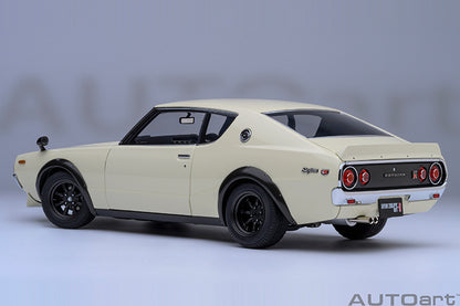 AUTOart Nissan Skyline 2000 GT-R (KPGC110) Z-Tune White 1:18