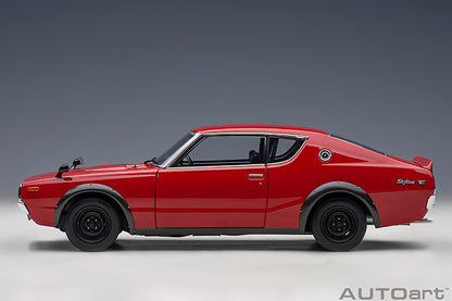 AUTOart Nissan Skyline 2000 GT-R (KPGC110) Standard Version Red 1:18