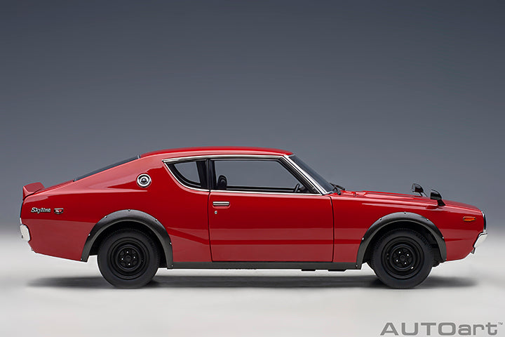 AUTOart Nissan Skyline 2000 GT-R (KPGC110) Standard Version Red 1:18