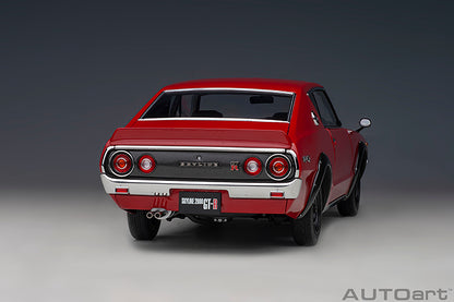 AUTOart Nissan Skyline 2000 GT-R (KPGC110) Standard Version Red 1:18