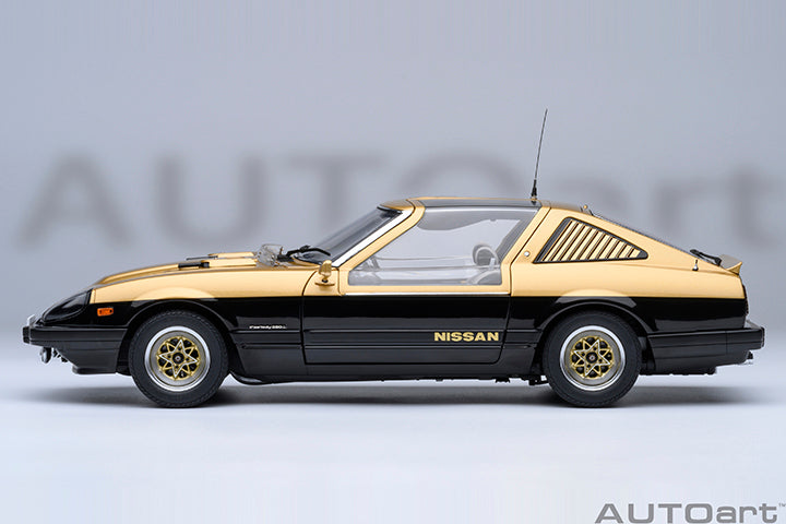 AUTOart 1979 Nissan Fairlady Z (S130) Seibu-Keisatsu Super Z Gold & Black 1:18