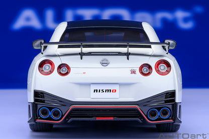 AUTOart 2022 Nissan Skyline GT-R (R35) Nismo Special Edition Brilliant White Pearl 1:18