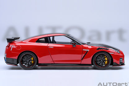 AUTOart 2022 Nissan Skyline GT-R (R35) Nismo Special Edition Vibrant Red 1:18