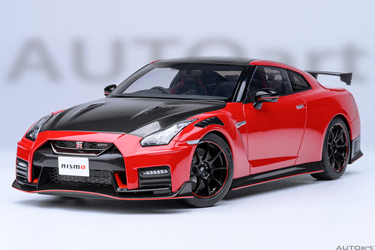 AUTOart 2022 Nissan Skyline GT-R (R35) Nismo Special Edition Vibrant Red 1:18