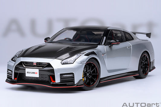 AUTOart 2022 Nissan Skyline GT-R (R35) Nismo Special Edition Ultimate Metal Silver 1:18