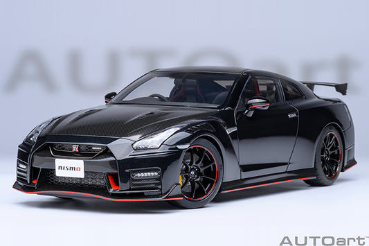 AUTOart 2022 Nissan Skyline GT-R (R35) Nismo Special Edition Meteor Flake Black Pearl 1:18