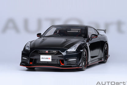 AUTOart 2022 Nissan Skyline GT-R (R35) Nismo Special Edition Meteor Flake Black Pearl 1:18