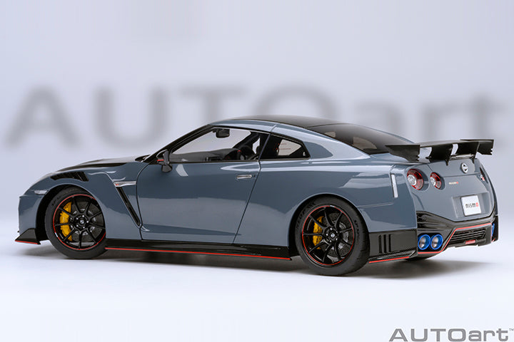 AUTOart 2022 Nissan Skyline GT-R (R35) Nismo Special Edition Nismo Stealth Gray 1:18