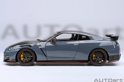 AUTOart 2022 Nissan Skyline GT-R (R35) Nismo Special Edition Nismo Stealth Gray 1:18