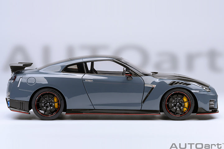 AUTOart 2022 Nissan Skyline GT-R (R35) Nismo Special Edition Nismo Stealth Gray 1:18