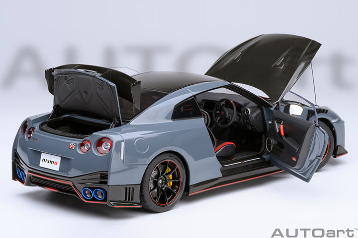 AUTOart 2022 Nissan Skyline GT-R (R35) Nismo Special Edition Nismo Stealth Gray 1:18