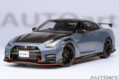 AUTOart 2022 Nissan Skyline GT-R (R35) Nismo Special Edition Nismo Stealth Gray 1:18