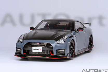 AUTOart 2022 Nissan Skyline GT-R (R35) Nismo Special Edition Nismo Stealth Gray 1:18