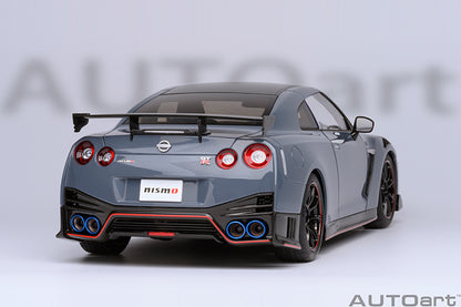 AUTOart 2022 Nissan Skyline GT-R (R35) Nismo Special Edition Nismo Stealth Gray 1:18