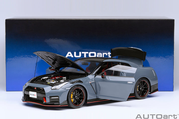 AUTOart 2022 Nissan Skyline GT-R (R35) Nismo Special Edition Nismo Stealth Gray 1:18