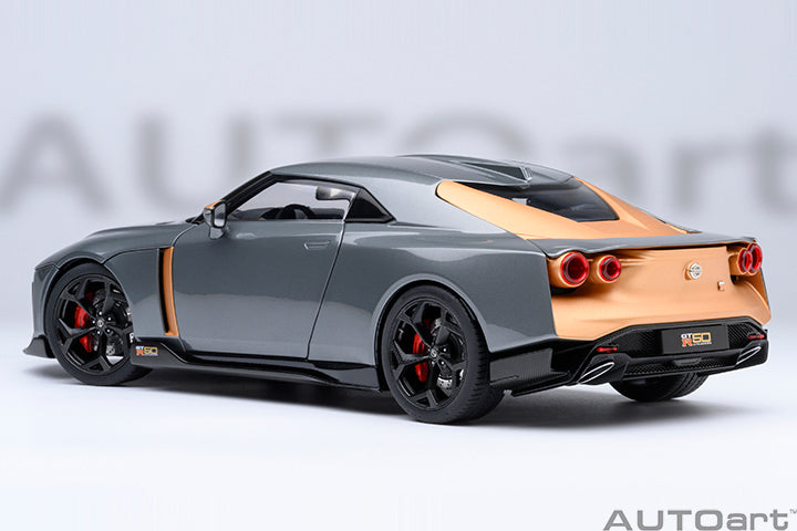 AUTOart 2020 Nissan GT-R (R50) by Italdesign Goodwood Version Liquid Kinetic Grey 1:18