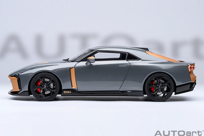 AUTOart 2020 Nissan GT-R (R50) by Italdesign Goodwood Version Liquid Kinetic Grey 1:18