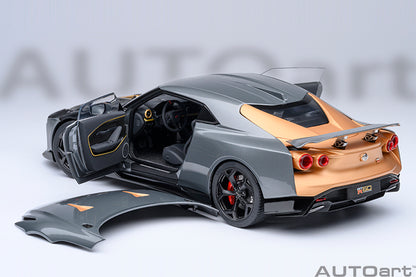 AUTOart 2020 Nissan GT-R (R50) by Italdesign Goodwood Version Liquid Kinetic Grey 1:18