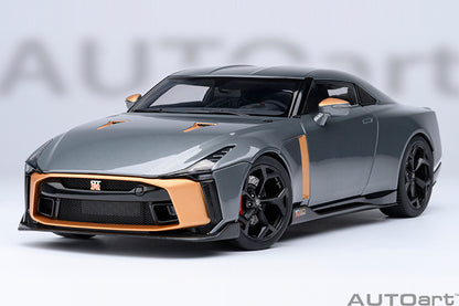 AUTOart 2020 Nissan GT-R (R50) by Italdesign Goodwood Version Liquid Kinetic Grey 1:18