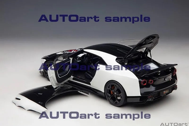 AUTOart 2020 Nissan GT-R (R50) by Italdesign Metallic White w/ Black 1:18