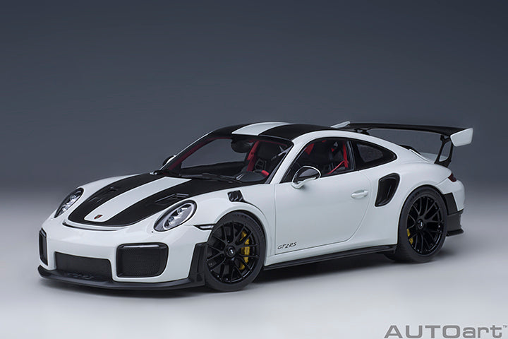 AUTOart Porsche 911 991.2 GT2 RS w/ Weissach Pkg White 1:18