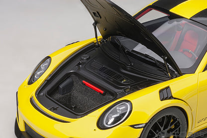 AUTOart Porsche 911 991.2 GT2 RS w/ Weissach Pkg Racing Yellow 1:18