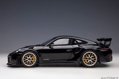 AUTOart Porsche 911 991.2 GT2 RS w/ Weissach Pkg Black 1:18