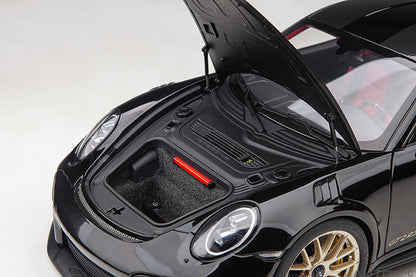 AUTOart Porsche 911 991.2 GT2 RS w/ Weissach Pkg Black 1:18