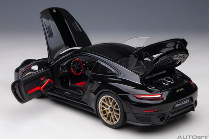 AUTOart Porsche 911 991.2 GT2 RS w/ Weissach Pkg Black 1:18