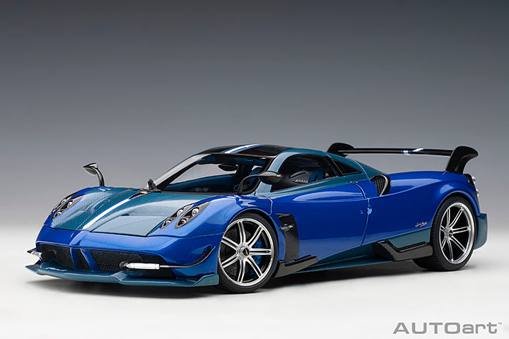 AUTOart Pagani Huayra BC Blue Francia (Carbon) 1:18