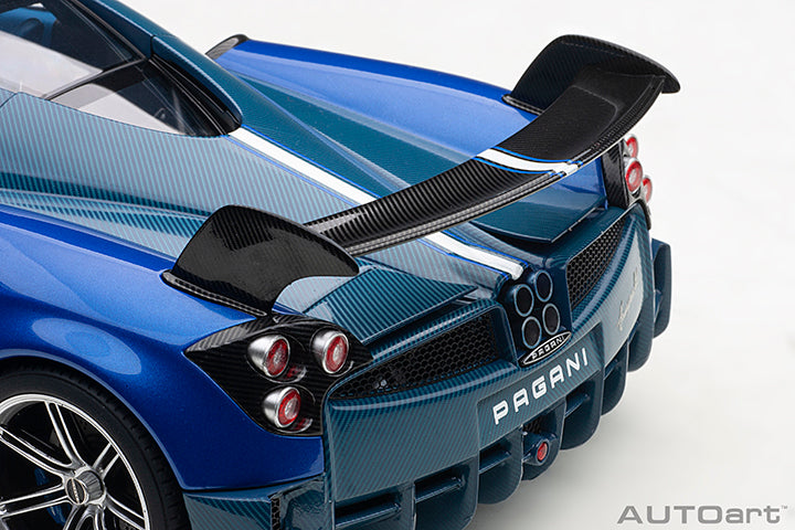 AUTOart Pagani Huayra BC Blue Francia (Carbon) 1:18