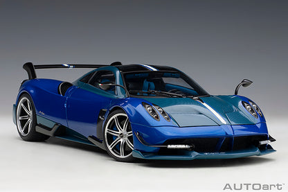 AUTOart Pagani Huayra BC Blue Francia (Carbon) 1:18