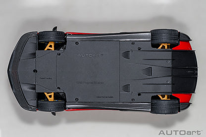 AUTOart Pagani Huayra Roadster Rosso Monza Red Carbon 1:18