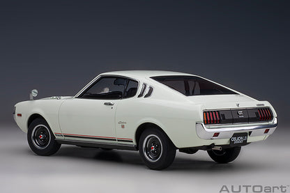 AUTOart 1973 Toyota Celica Liftback 2000GT (RA25) White 1:18