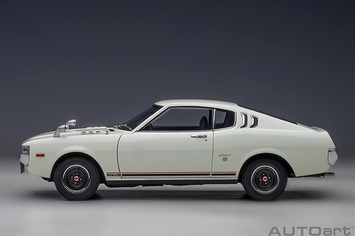 AUTOart 1973 Toyota Celica Liftback 2000GT (RA25) White 1:18