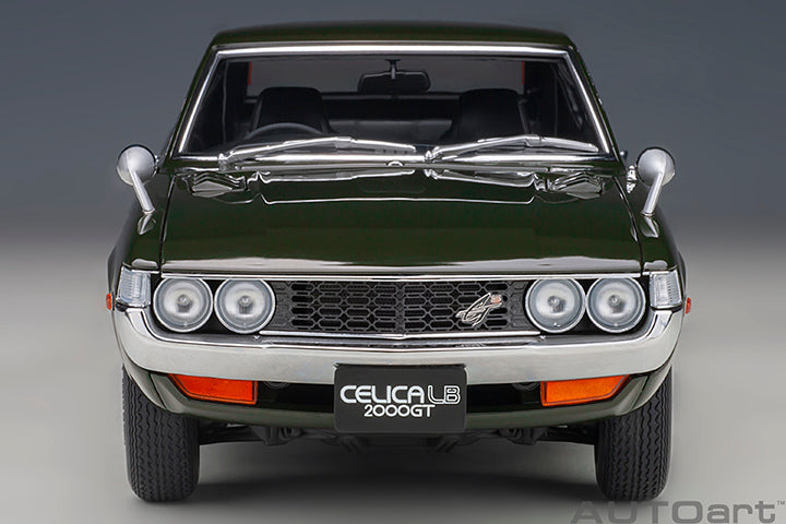 AUTOart 1973 Toyota Celica Liftback 2000GT (RA25) Moss Green 1:18