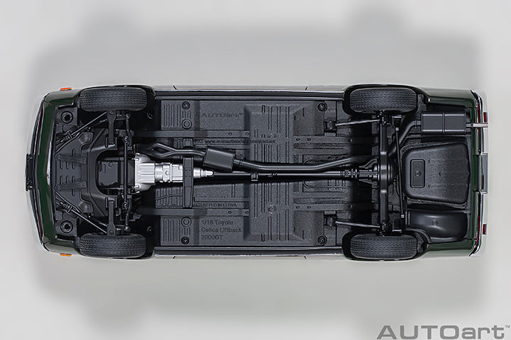 AUTOart 1973 Toyota Celica Liftback 2000GT (RA25) Moss Green 1:18