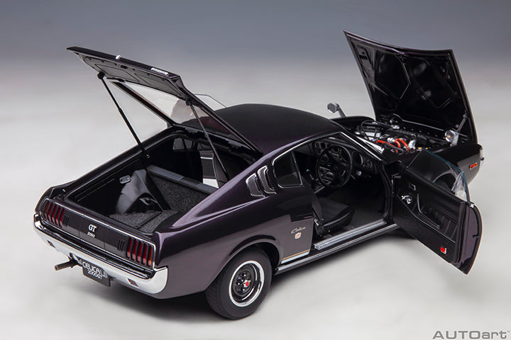 AUTOart 1973 Toyota Celica Liftback 2000GT (RA25) Dark Purple Metallic 1:18