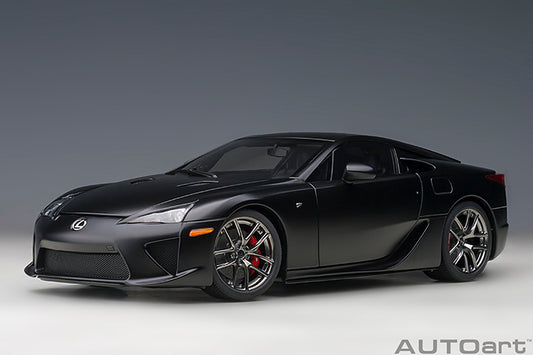 AUTOart 2012 Lexus LFA Matte Black 1:18