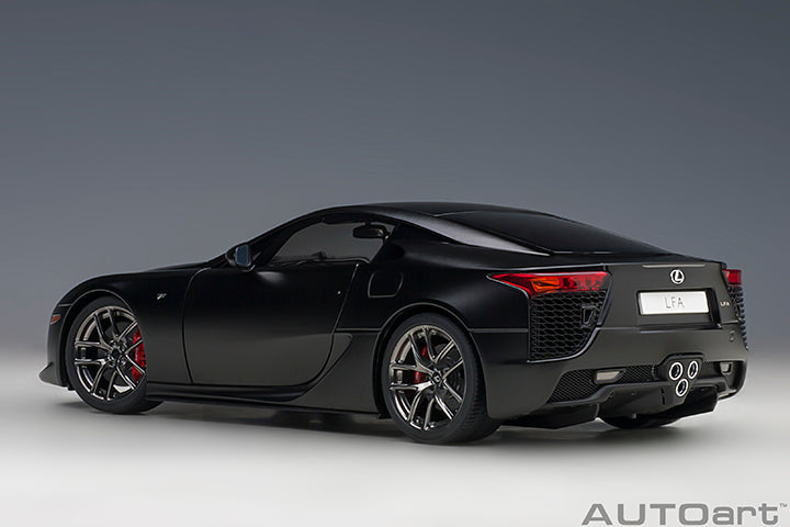 AUTOart 2012 Lexus LFA Matte Black 1:18