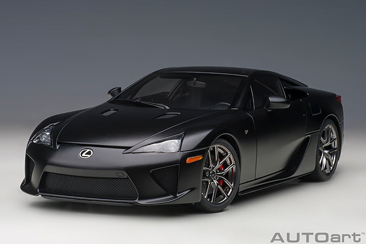 AUTOart 2012 Lexus LFA Matte Black 1:18