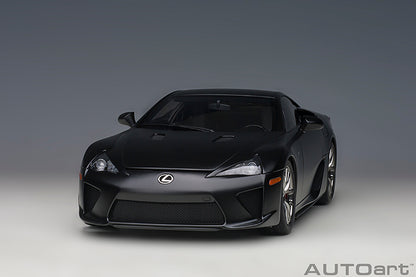 AUTOart 2012 Lexus LFA Matte Black 1:18