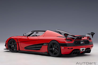 AUTOart Koenigsegg Agera RS Spyder Chili Red & Carbon Black 1:18