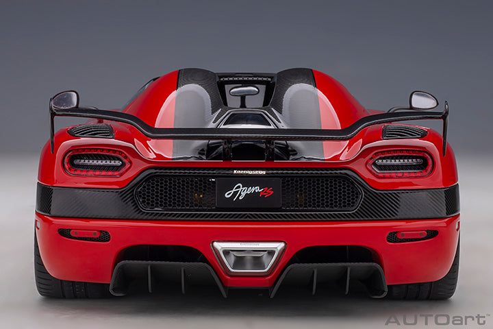 AUTOart Koenigsegg Agera RS Spyder Chili Red & Carbon Black 1:18