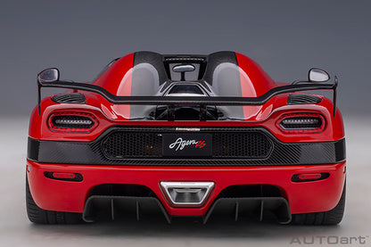 AUTOart Koenigsegg Agera RS Spyder Chili Red & Carbon Black 1:18