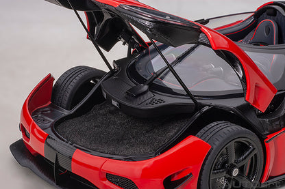 AUTOart Koenigsegg Agera RS Spyder Chili Red & Carbon Black 1:18