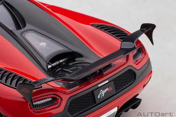 AUTOart Koenigsegg Agera RS Spyder Chili Red & Carbon Black 1:18