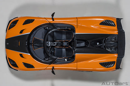 AUTOart Koenigsegg Agera RS Spyder Cone Orange & Carbon Black 1:18