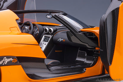 AUTOart Koenigsegg Agera RS Spyder Cone Orange & Carbon Black 1:18