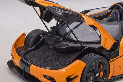 AUTOart Koenigsegg Agera RS Spyder Cone Orange & Carbon Black 1:18